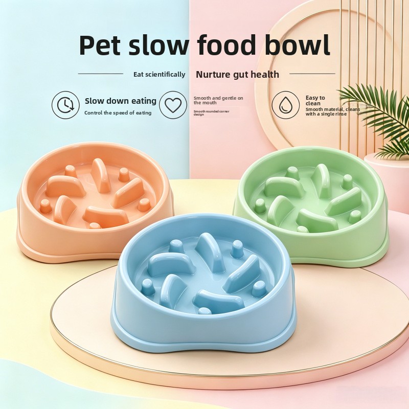 Royal Canin Food Medium - 1/3 stuks antislip slow feeder hondenbak