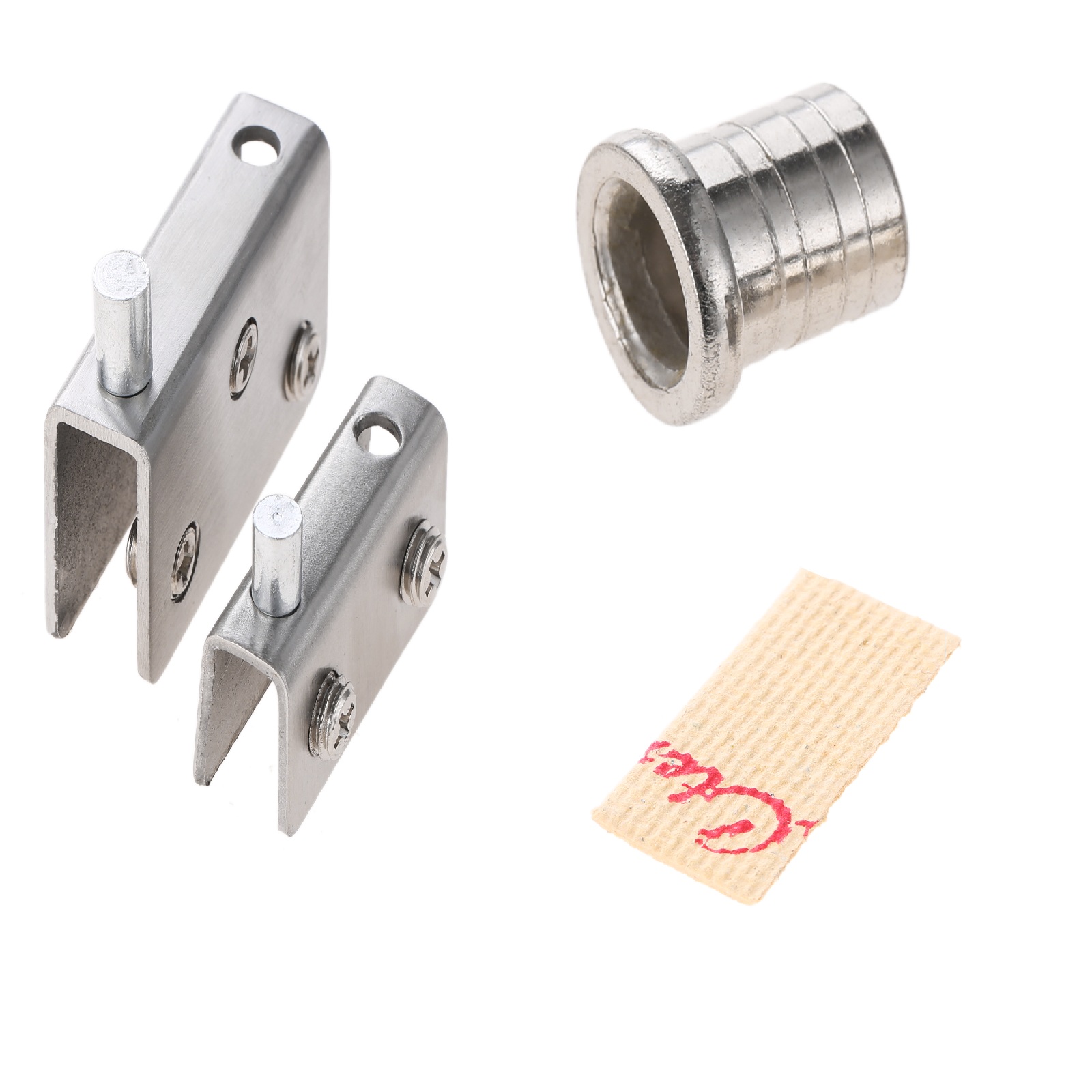 Glass Door Hinge - 2 Stuks Glazen Plank Klem Pivot