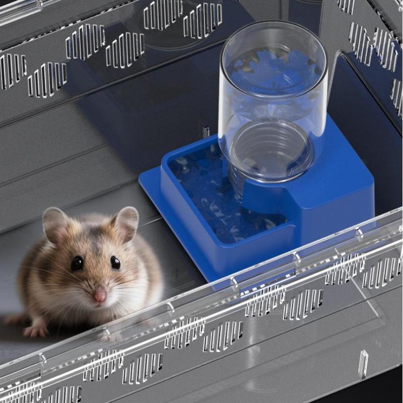 Water Dish Reptile - (BF06) Reptiel Waterfles Automatische watertoevoer met