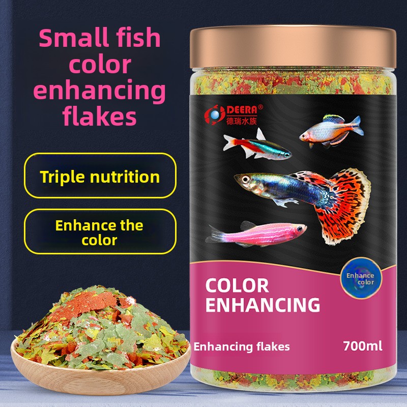Tetra Food Tropical Flakes - DEERA Tropische visvlokken, universeel gemeenschapsvoedsel voor