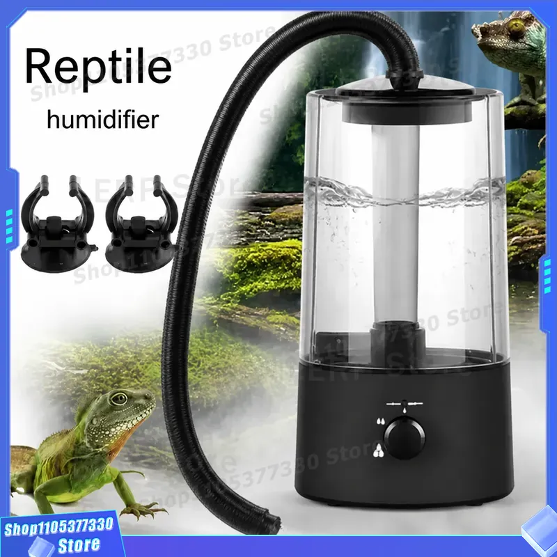 Terrarium Fogger Ultrasonic - 4L Ultrasone Luchtbevochtiger Reptiel Bevochtiger Terrarium