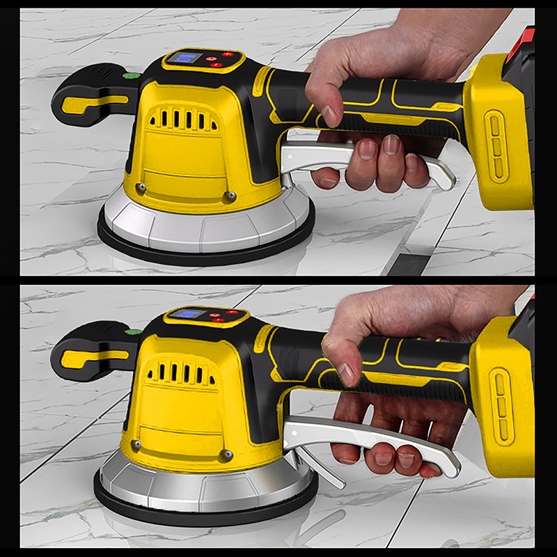 Ceramic Tile Floor - Elektrische tegellegmachine Rubberen zuignap 10 versnellingen