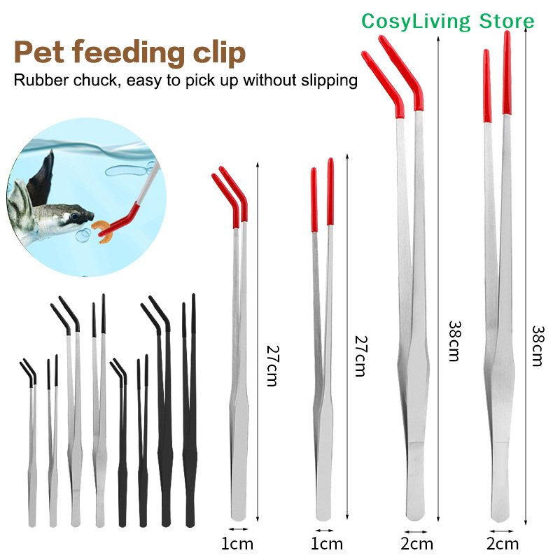 Reptielenvoertang met rubberen - Feeding Tong Stainless recensie en prijs