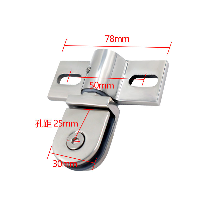 Zinklegering roestvrij staal b - Glass Door Hinge recensie en prijs
