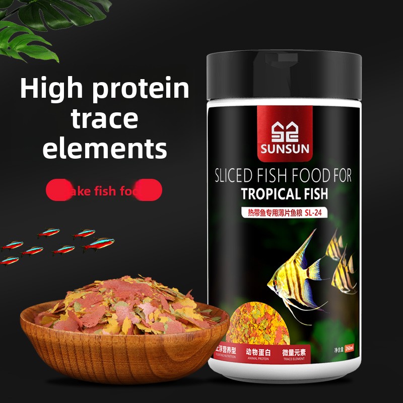 SUNSUN Premium tropisch vissen - Tetra Food Tropical Flakes recensie en prijs