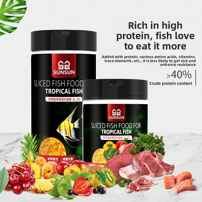 SUNSUN Premium tropisch vissen - Tetra Food Tropical Flakes recensie en prijs