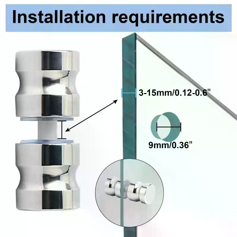 Stijlvolle glazen douchedeurgr - Glass Door Hinge recensie en prijs