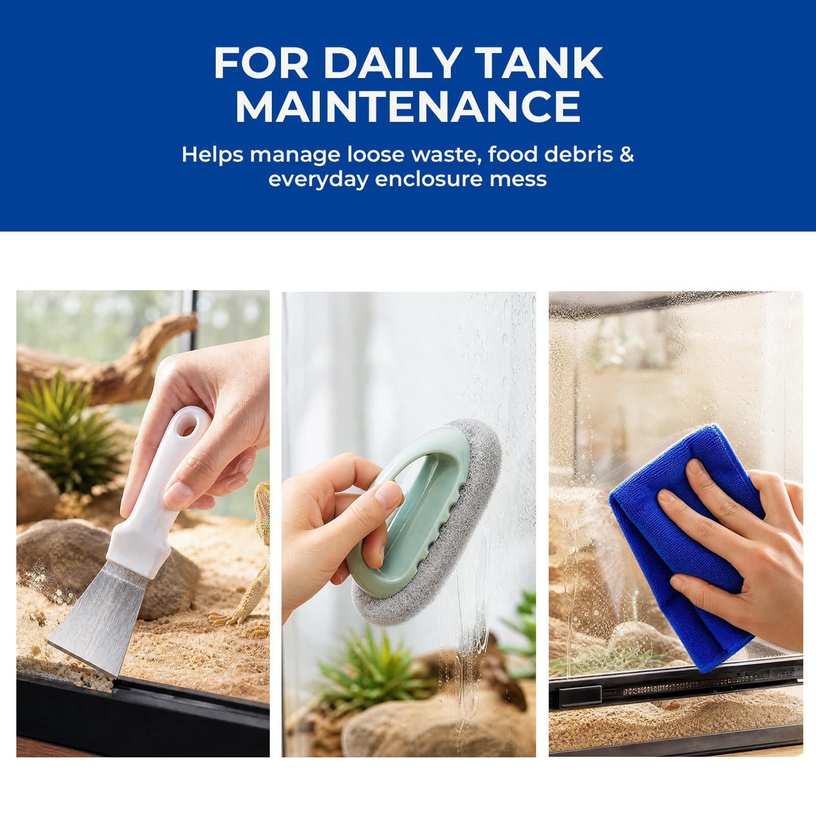 Baardagaam Tank Reinigingsset  - Feeding Tong Stainless recensie en prijs